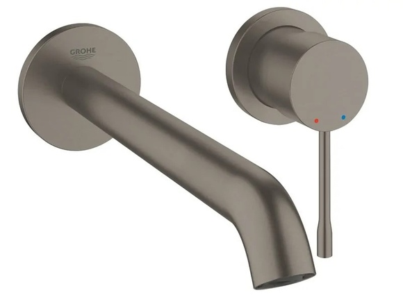 Стилен смесител за вграждане Essence Brushed Hard Graphite L