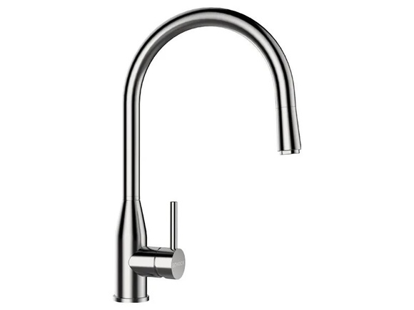 Модерен смесител за кухня Kavus Inox Pullout