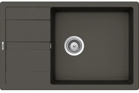 Eлегантна кухненска мивка Ronda D100XL Asphalt