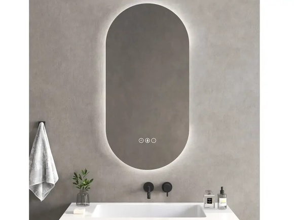 Елегантно LED oгледало за баня Bruno 1955-40