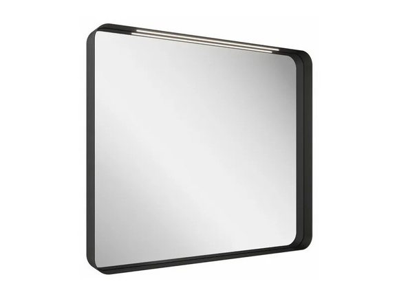 Луксозно огледало за баня Strip Black 80x70см