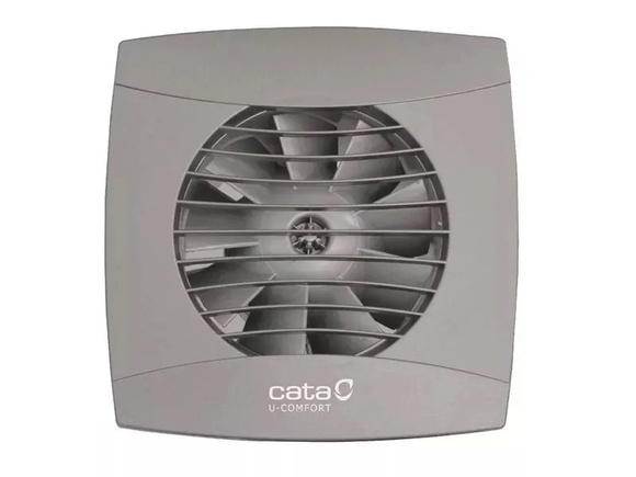 Сив безшумен вентилатор Cata UC 12 STD Inox