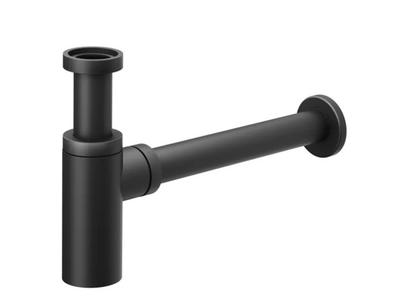 Черен сифон за мивка