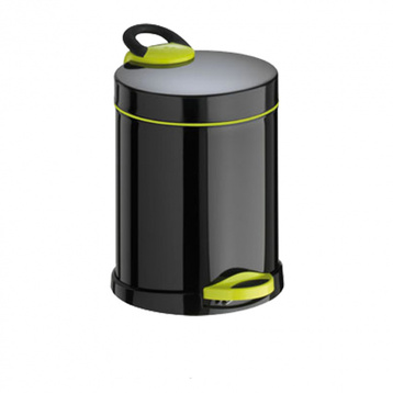 Цветно кошче за баня Opera Black/Green
